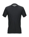 Zanone Man T-shirt Black Size 44 Cotton