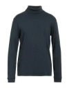 Zanone Man T-shirt Midnight Blue Size 42 Cotton