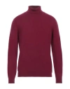 Zanone Man Turtleneck Magenta Size 40 Virgin Wool, Cashmere