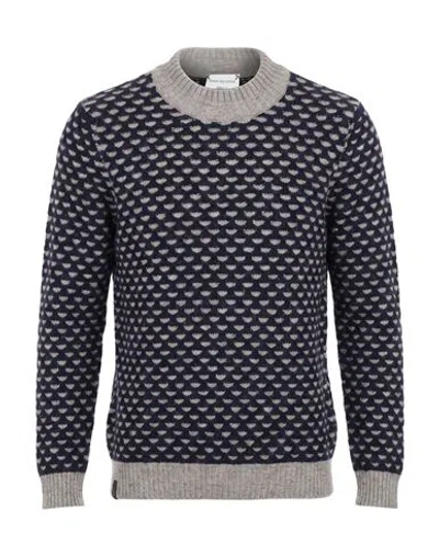 Zanone Man Turtleneck Midnight Blue Size 44 Virgin Wool