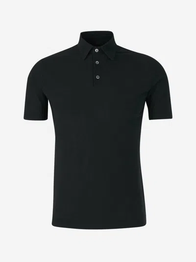 Zanone Polo Shirt  Men Color Black 1