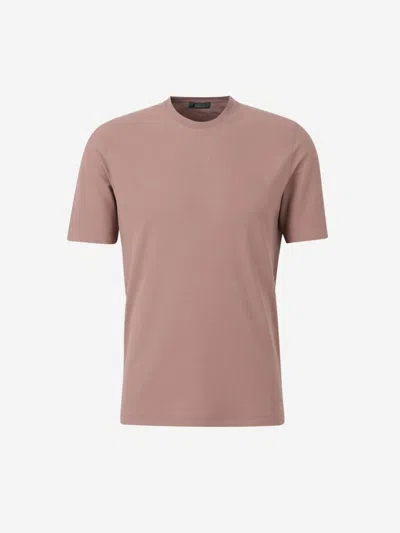 ZANONE ZANONE PLAIN COTTON T-SHIRT