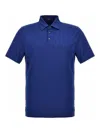 Zanone Man Polo Shirt Navy Blue Size 44 Cotton In Azul