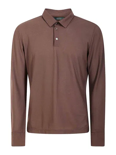 Zanone Polo - Camel In Brown