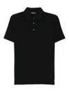 Zanone Cotton Sweaters In Negro
