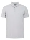 Zanone Polo A Maniche Corte In Grey