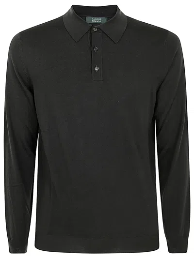 Zanone Polo Long Sleeves Slim Fit