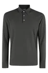 Zanone Polo Shiert In Verde Scuro