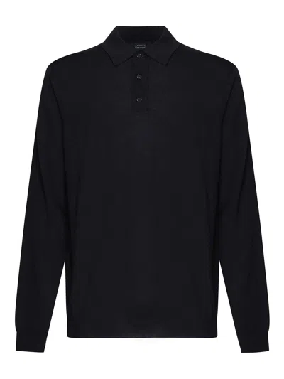 ZANONE POLO SHIRT IN WOOL KNIT