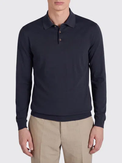 Zanone Polo Shirt Men  In Multi