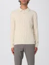 Zanone Polo Shirt  Men Color Beige In Neutral