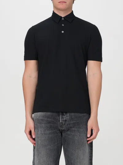 Zanone Polo Shirt  Men Color Black 1