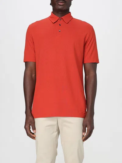 ZANONE POLO SHIRT ZANONE MEN COLOR BRICK RED,G64900121