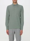 Zanone Polo Shirt  Men Color Green