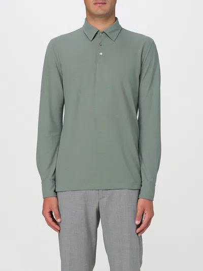Zanone Polo Shirt  Men Color Green