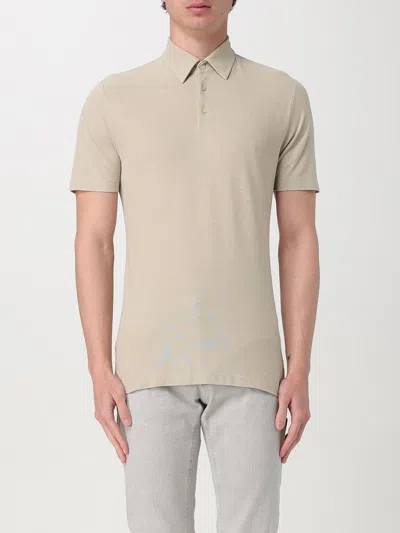 ZANONE POLO SHIRT ZANONE MEN COLOR SAND,G64900054