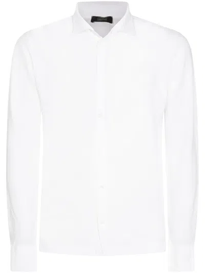 Zanone Poplin Shirt In White