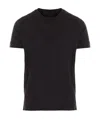 Zanone Printed Leisure T-shirt In Black