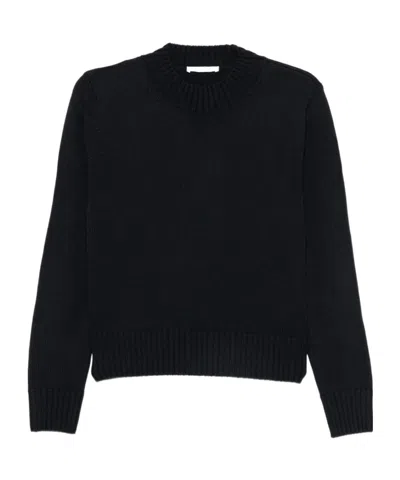 Zanone Ribbed-knit Sweater In Blu Notte