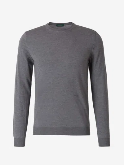 Zanone Sweater  Men Color Grey In Grau