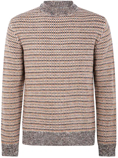 ZANONE ZANONE ROUND NECK SLIM FIT SWEATER