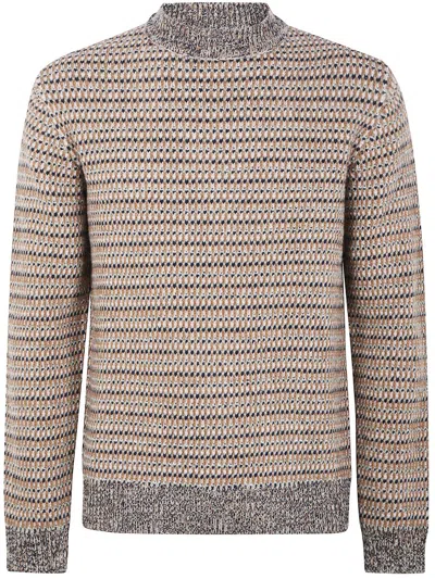 ZANONE ZANONE ROUND NECK SLIM FIT SWEATER CLOTHING