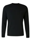 Zanone Round-neck Sweater In Gold