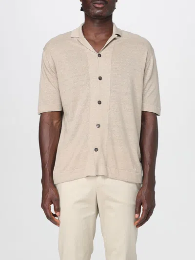 ZANONE SHIRT ZANONE MEN COLOR BEIGE,G97952022