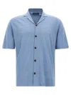 Zanone Short Sleeve Shirt In Blue