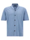 Zanone Short Sleeve Shirt In Blue
