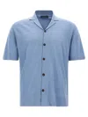 Zanone Short Sleeve Shirt In Blue