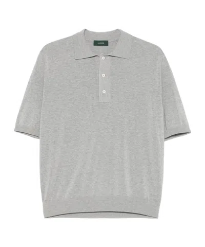 ZANONE KNITTED POLO SHIRT