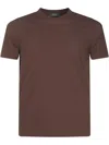 Zanone Short Sleeves Classic T-shirt In Gray