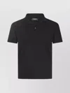 Zanone Short Sleeves Polo Shirt In Black