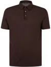 Zanone Polo - Marrón In Coffee