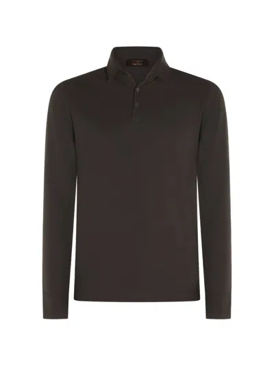 Zanone Short Sleeves Polo Shirt In Blue