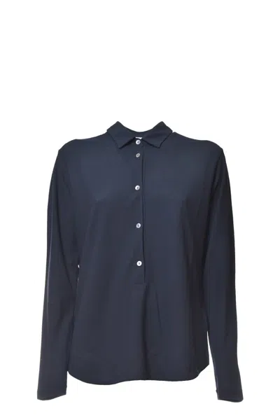 Zanone Slim-fit Cotton Polo Shirt With Mother-of-pearl Buttons