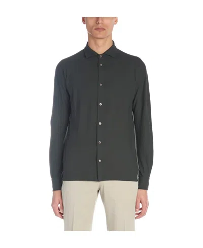 Zanone Straight-fit Shirt In Green