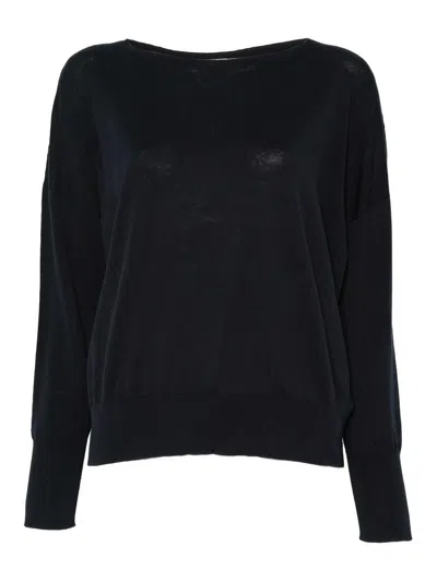 Zanone Sweater In Black