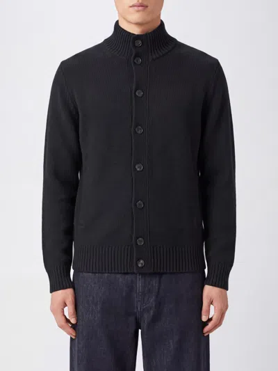 Zanone Sweater Men In Black