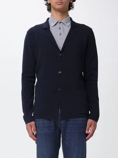 Zanone Sweater Men In Blue