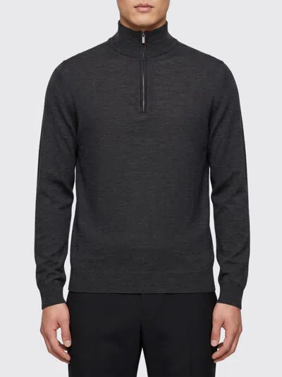 Zanone Sweater Men  In Black