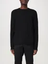 Zanone Black Crewneck Sweater In Schwarz