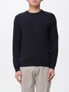 Zanone Virgin Wool Turtleneck In Blue