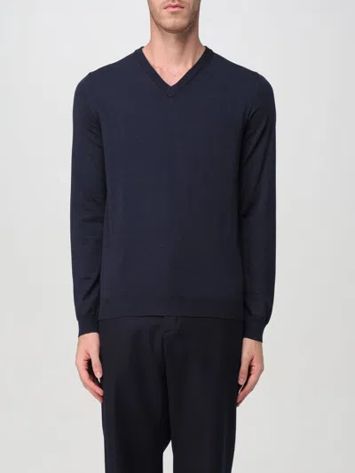 Zanone Sweater  Men Color Blue In Blau