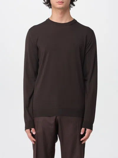 Zanone Sweater  Men Color Brown