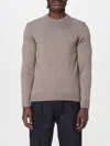 Zanone Sweater  Men Color Dove Grey In Brown