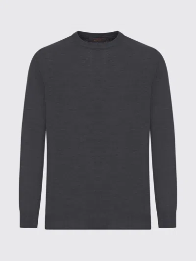 Zanone Sweater  Men Color Green In Blue