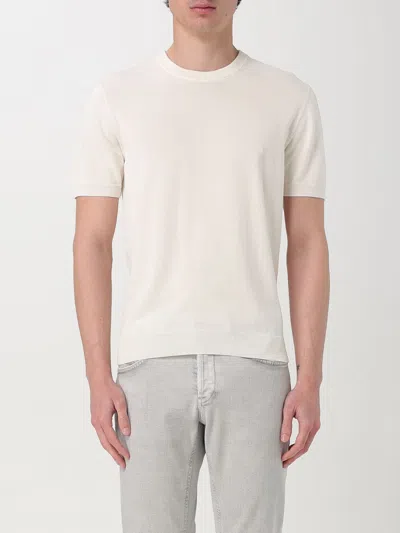 ZANONE T-SHIRT ZANONE MEN COLOR MILK,G68099246