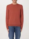 Zanone Fine-knit Sweater In Rostbraun